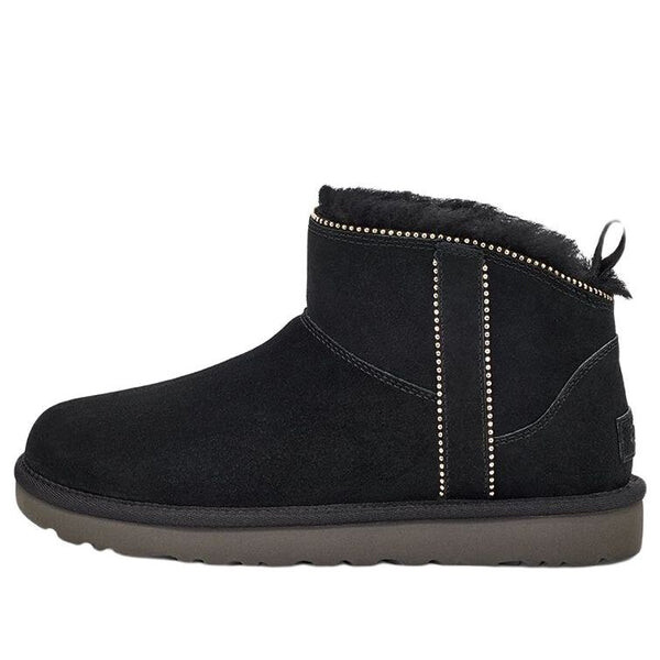 Зимние ботинки классические мини Ugg, черный