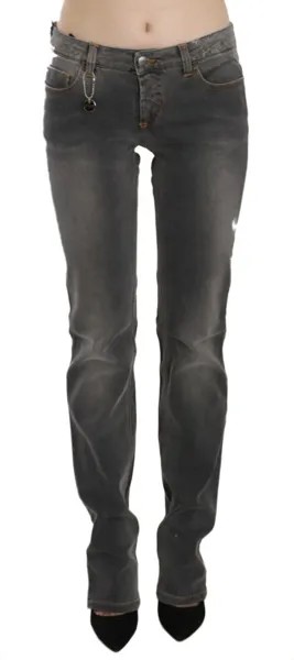 Джинсы CNC COSTUME NATIONAL Серые, прямые джинсы с заниженной талией s. W24 $400