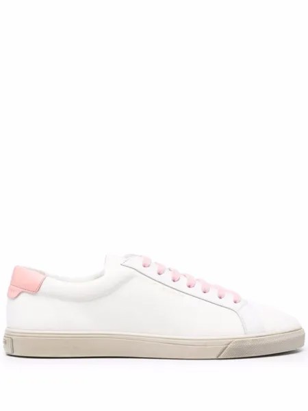 Saint Laurent кеды Andy, белый