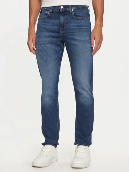 Джинсы узкого кроя Calvin Klein Jeans, синий