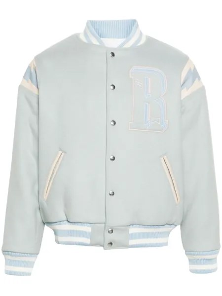 RHUDE бомбер Lightning, синий