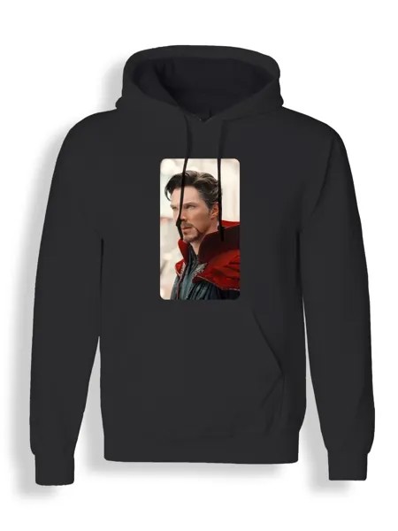 Худи унисекс СувенирShop Доктор Стрэндж/Doctor Strange 8 черное 2XL