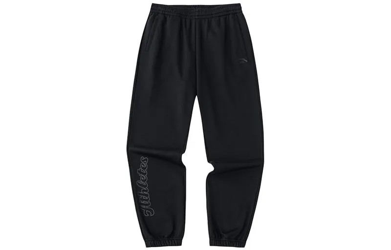 Трикотажные спортивные штаны Life Collection женские черные Anta