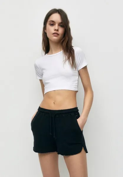 Спортивные брюки PULL&BEAR, черный