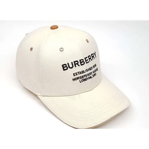 Бейсболка Burberry, размер OneSize, белый