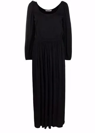 Yves Saint Laurent Pre-Owned платье 1970-х годов с длинными рукавами