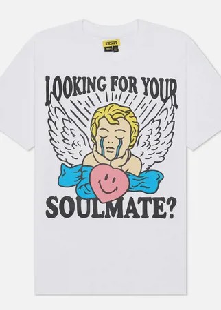 Мужская футболка Chinatown Market Smiley Fortune Ball Soul Mate, цвет белый, размер L