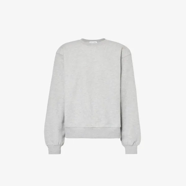 Толстовка Vanessa из хлопкового джерси с мягкими плечами Frankie Shop, серый
