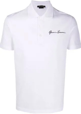 Versace рубашка-поло GV Signature
