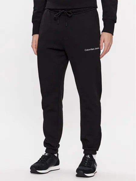 Спортивные брюки стандартного кроя Calvin Klein, черный