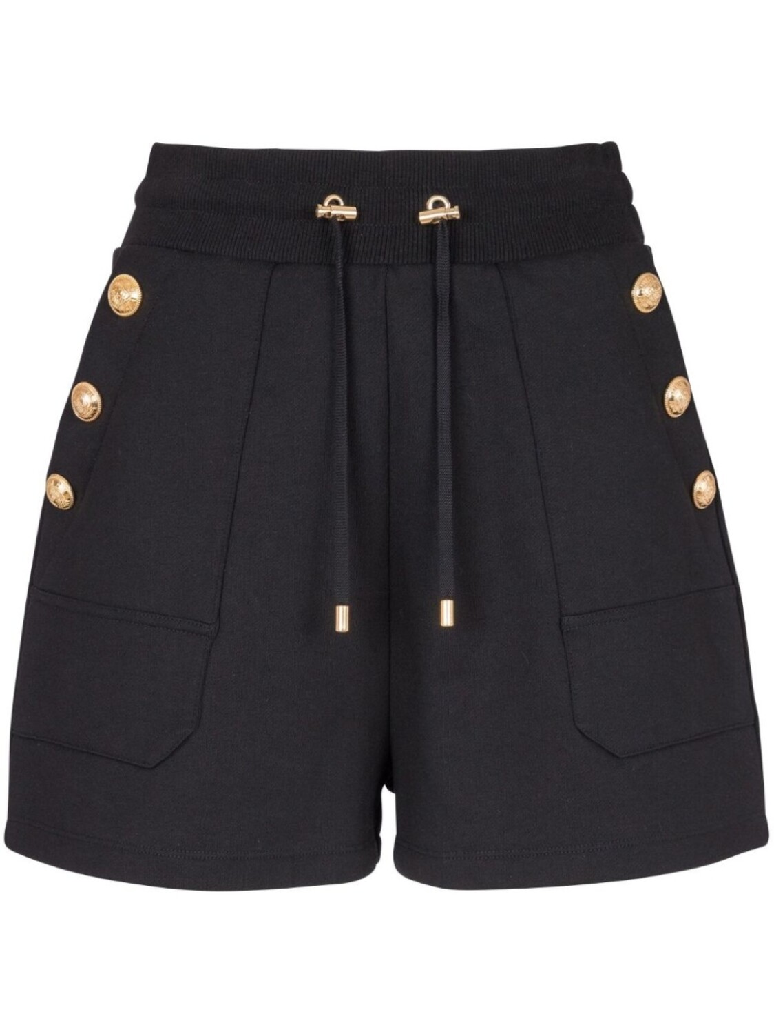 Balmain шорты 6-Button, черный