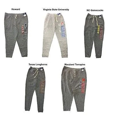 Мужские спортивные штаны Champion NCAA Classic Fit с графическим принтом и завязками на талии