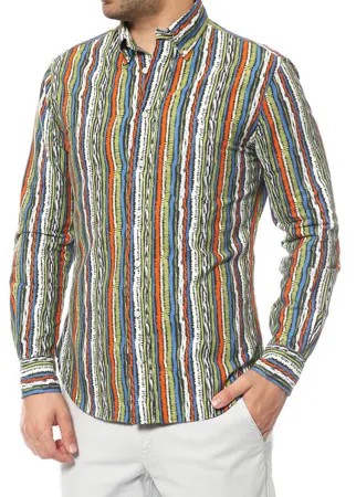 Рубашка мужская GITMAN VINTAGE 6L422GV02-99 зеленая 46