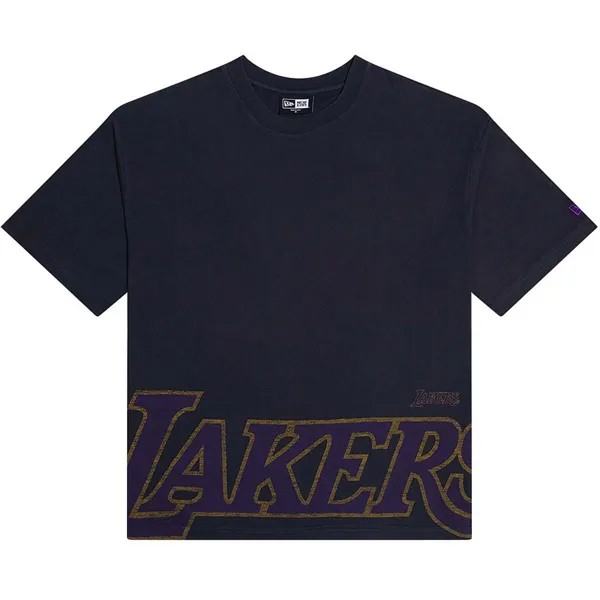 Футболка NBA LOS ANGELES LAKERS OVERSIZED T-SHIRT New Era, цвет Schwarz