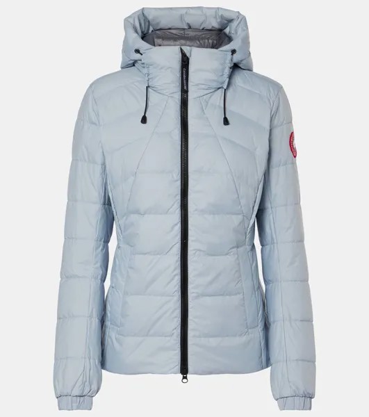 Пуховик с логотипом Abbott Canada Goose, цвет dawn blue