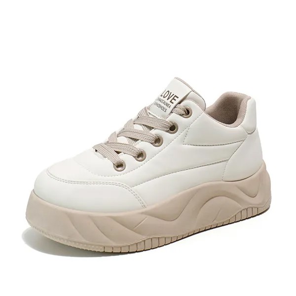 Кроссовки Quantity LIANGHUO Skateboarding Shoes Women's Low-top, хаки