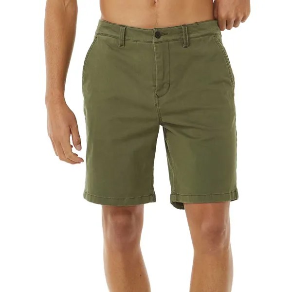 Шорты Rip Curl Classic Surf Chino Walk, зеленый