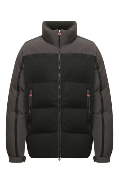 Комбинированный пуховик Kiton