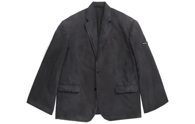 Balenciaga Мужской Деловой Костюм, цвет Black