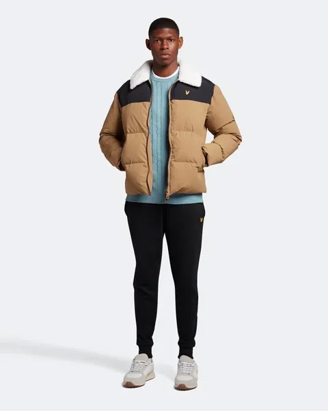 Узкие спортивные штаны Lyle & Scott, черный