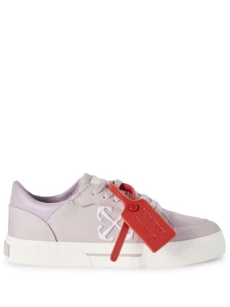 Off-White кеды New Low Vulcanized, фиолетовый