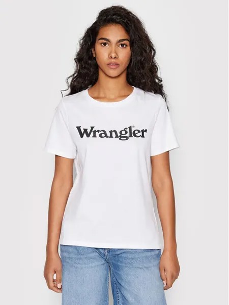 Футболка стандартного кроя Wrangler, белый