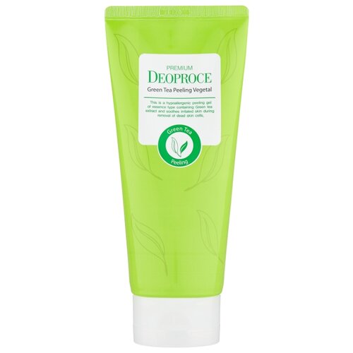 Deoproce пилинг для лица Premium Green Tea Peeling Vegetal 170 г