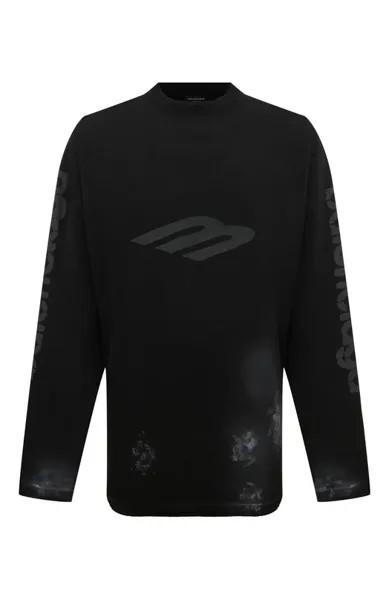 Хлопковый лонгслив Balenciaga