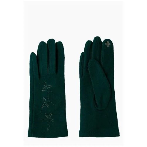 Перчатки женские Finn Flare, цвет: зеленый A20-11308_500, размер: 8