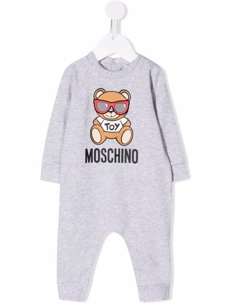 Moschino Kids logo-print pajama