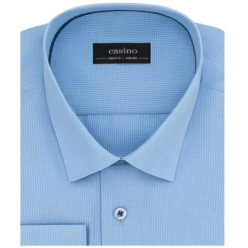 Рубашка Casino, размер 186-194/39, голубой