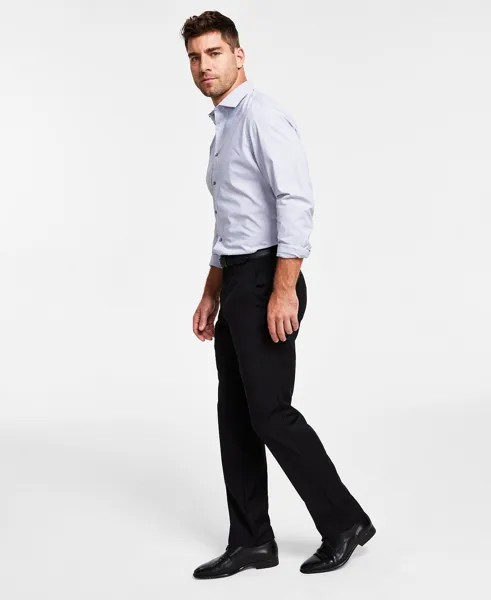 Мужские эластичные костюмные брюки классического кроя UltraFlex с плоской передней частью Lauren Ralph Lauren