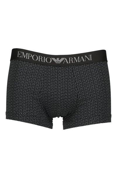 Боксеры с логотипом на талии Emporio Armani Underwear, черный