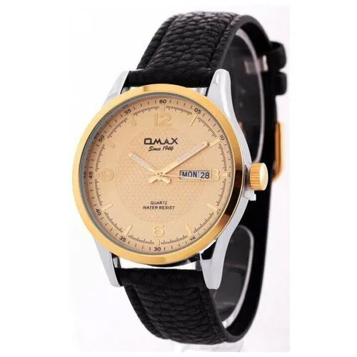 Наручные часы OMAX, желтый, черный
