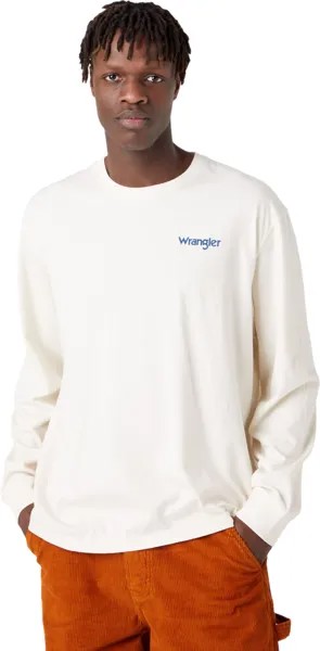 Лонгслив мужской Wrangler Men Vintage Tee Natural Ecru бежевый XL