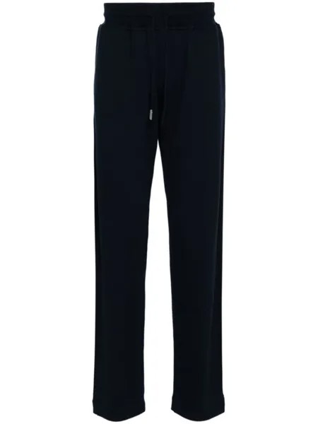 Kiton зауженные спортивные брюки, синий