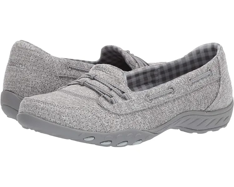 Туфли SKECHERS Breathe-Easy - Good Influence, цвет Gray