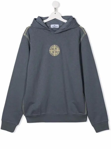 Stone Island Junior флисовое худи
