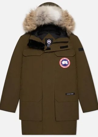 Мужская куртка парка Canada Goose Citadel, цвет оливковый, размер S