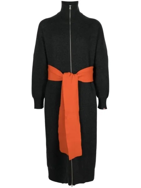 Extreme cashmere кашемировый кардиган N°310 Shell, серый