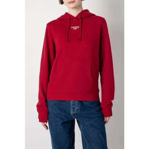 Худи Tommy Jeans, размер L, , красный