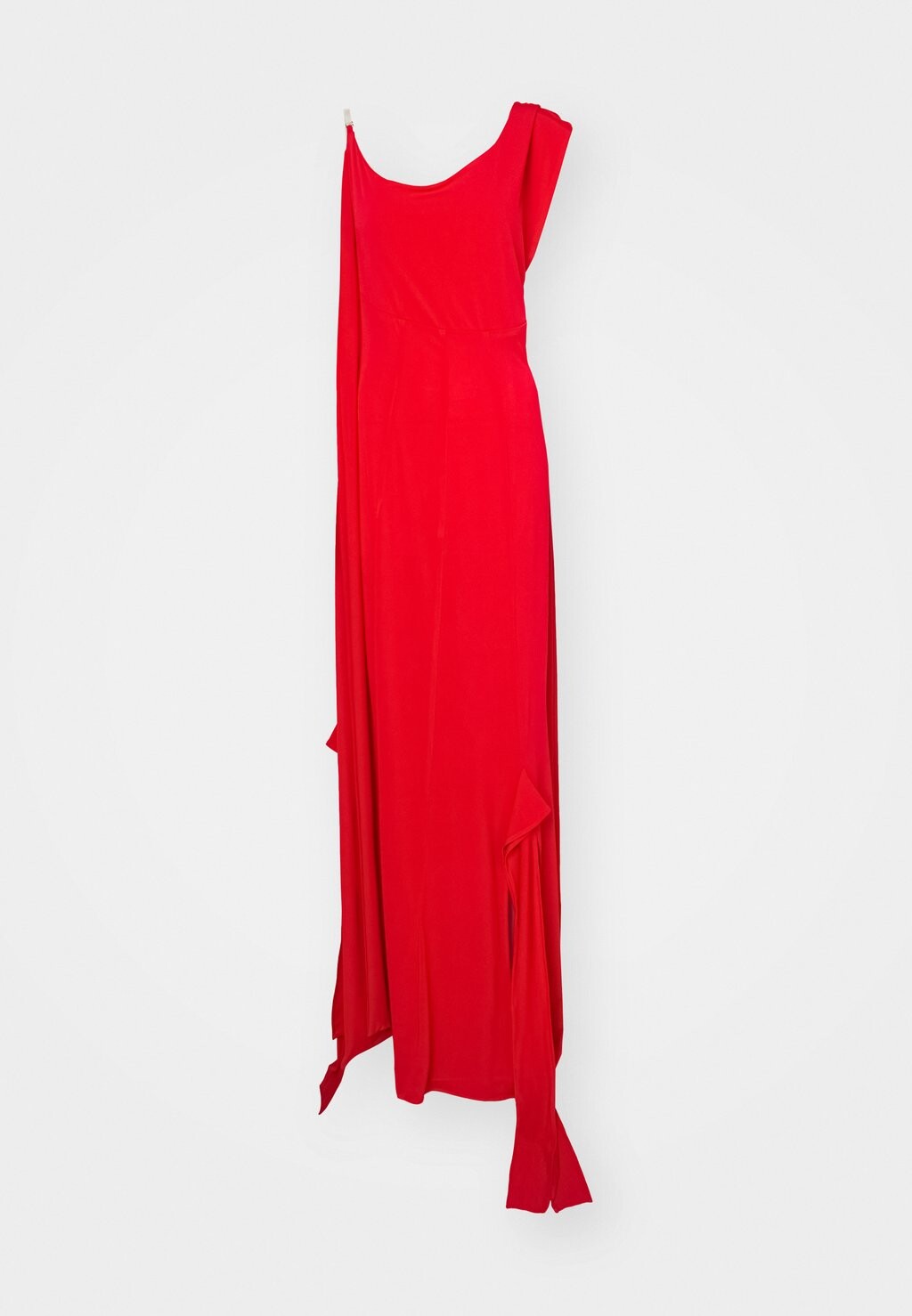 Платье из джерси Asymmetrical Long Dress HABEY CLUB, красное