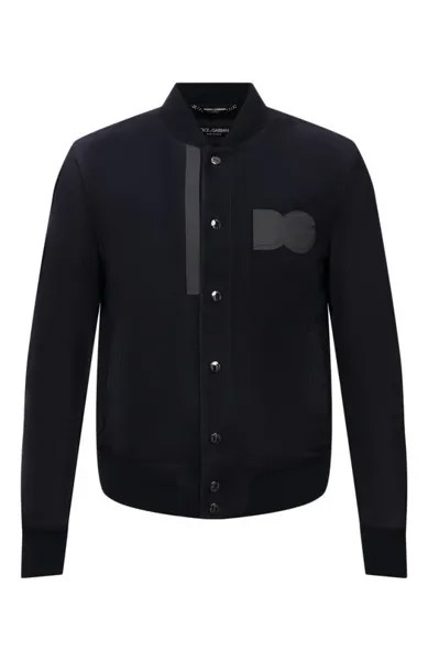 Замшевый бомбер Dolce & Gabbana