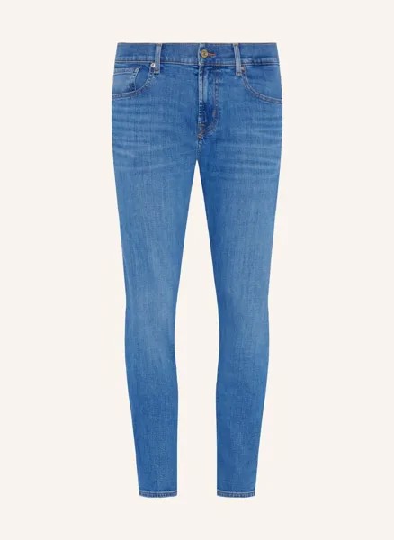 Джинсы узкого кроя 7 For All Mankind, синий