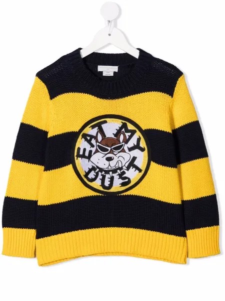 Stella McCartney Kids джемпер Eat My Dust
