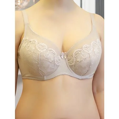 Бюстгальтер Mia-Mella, размер 90E, латте