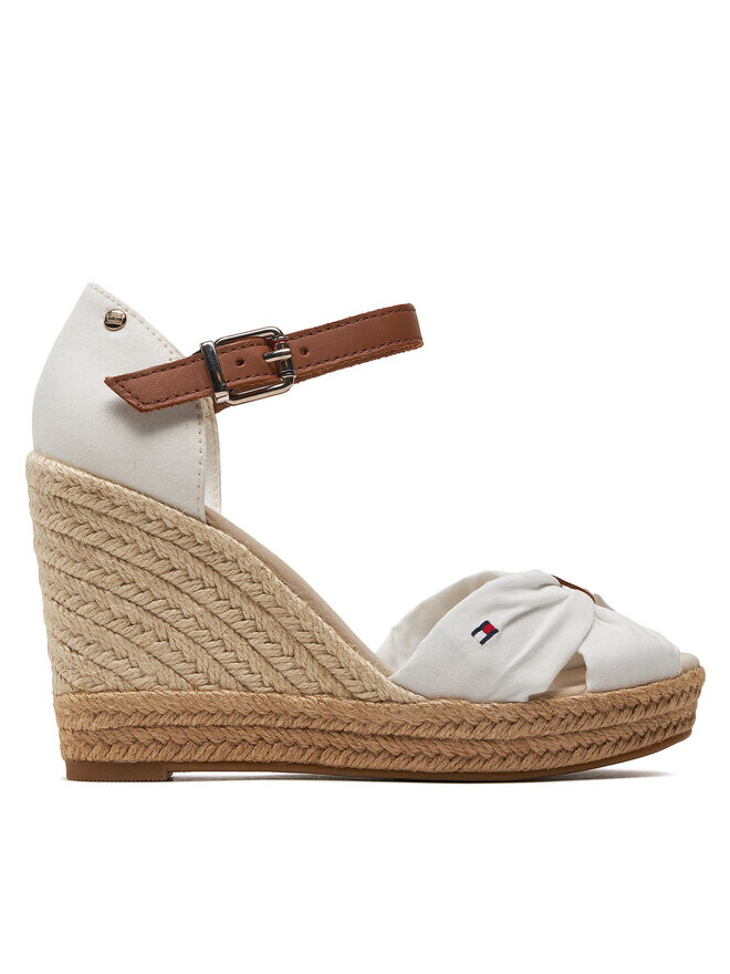 Эспадрильи Basic Open Toe High Wedge Tommy Hilfiger, экрю