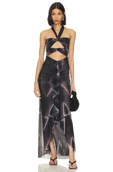 Платье Ronny Kobo Yoko, цвет Black Multi