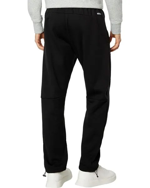Брюки U.S. POLO ASSN. Embossed Fleece Joggers, черный