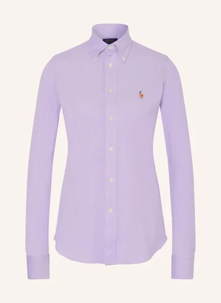 Рубашка-блузка Polo Ralph Lauren, фиолетовый